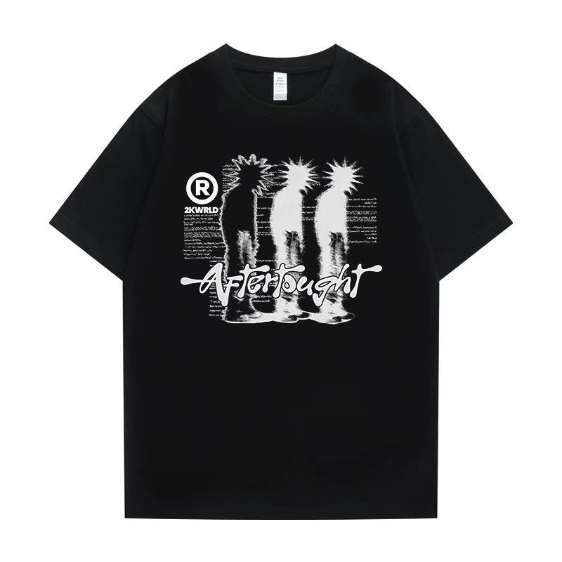 Short sleeved black top